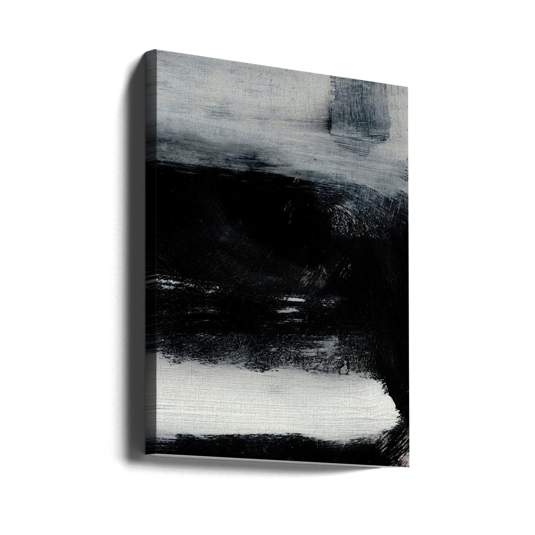 Stay by Dan Hobday | Dark Abstract Painting, Large Canvas Wall Art Print | Artsy Earth