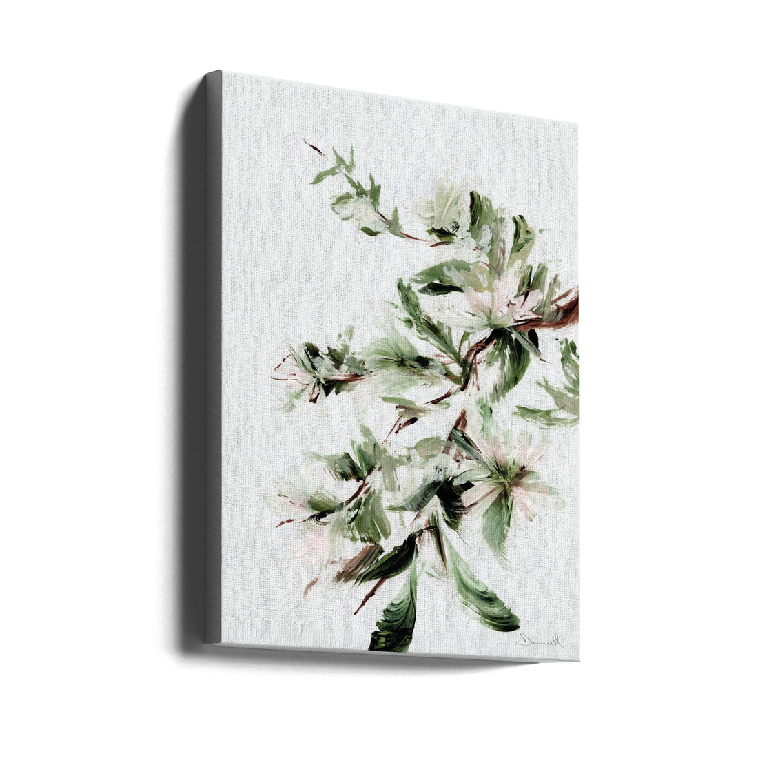 Bloom by Dan Hobday | Abstract Floral Illustration, Large Canvas Wall Art Print | Artsy Earth