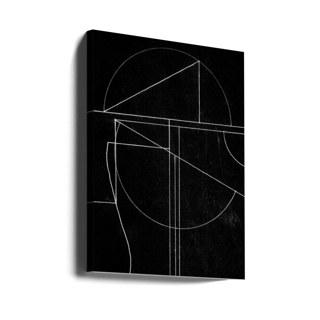 Abstract Lines by Dan Hobday | Minimalist Black And White, Large Canvas Wall Art Print | Artsy Earth