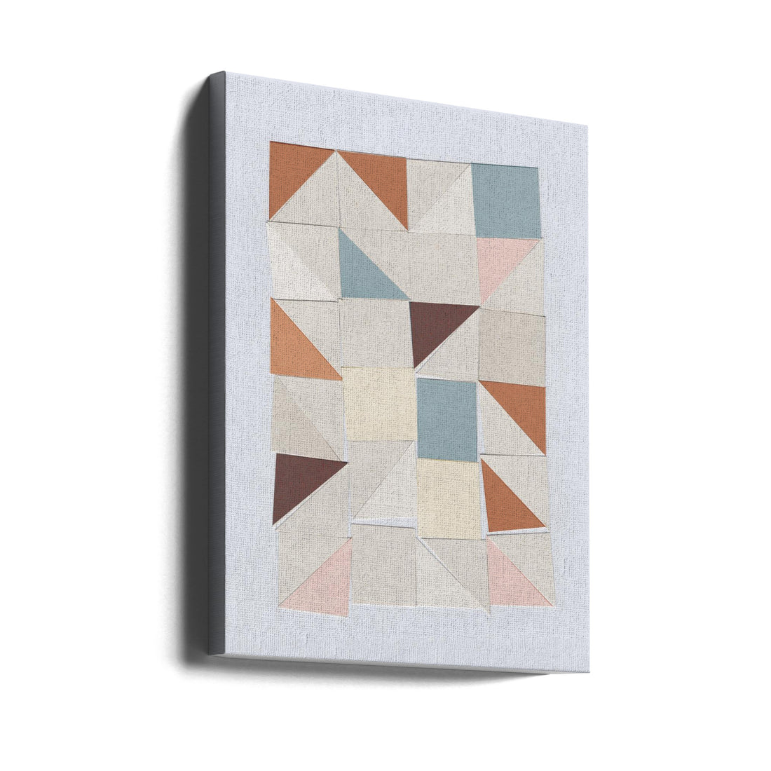 Pastel Geometrics by Dan Hobday | Minimal Geometric Abstract, Large Canvas Wall Art Print | Artsy Earth