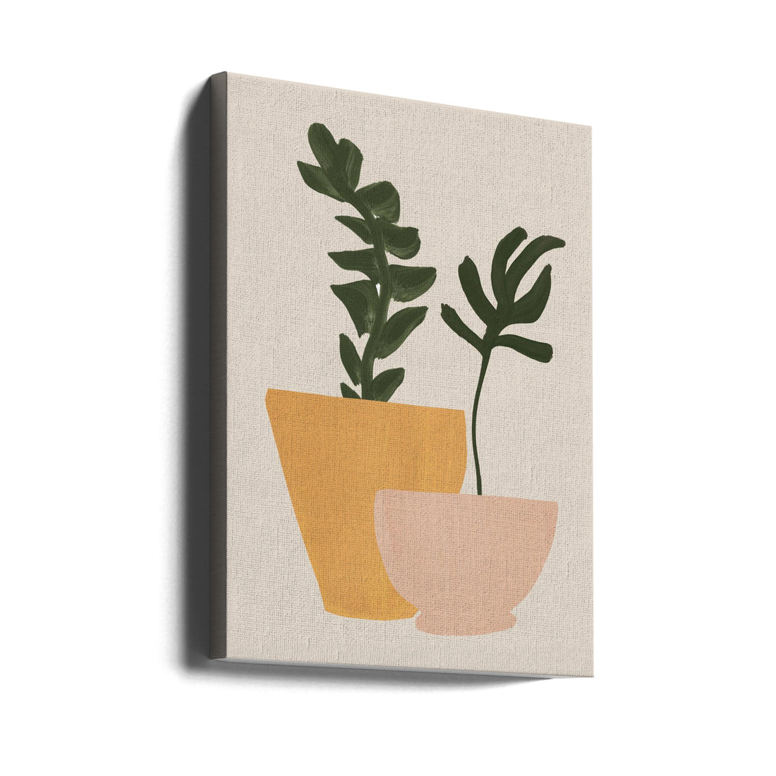 Planted by Dan Hobday | Abstract Botanical Illustration, Large Canvas Wall Art Print | Artsy Earth