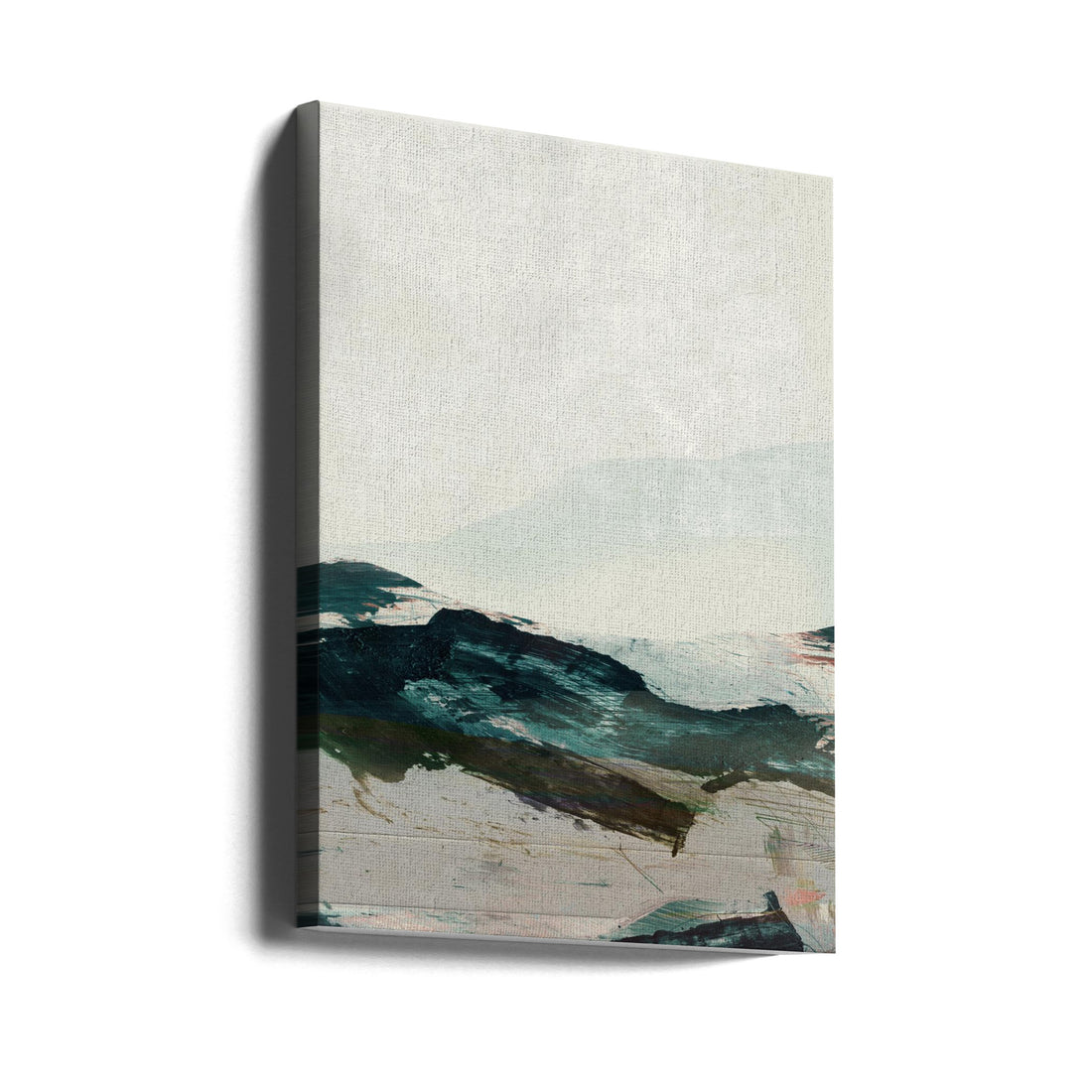 Mountains No2 by Dan Hobday | Abstract Mountain Landscape, Large Canvas Wall Art Print | Artsy Earth