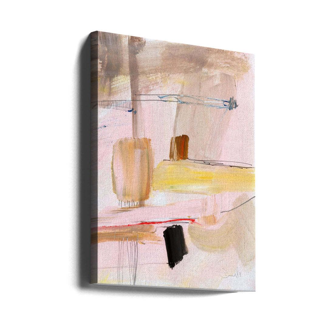 Summer Dream by Dan Hobday | Abstract Minimalist Painting, Large Canvas Wall Art Print | Artsy Earth