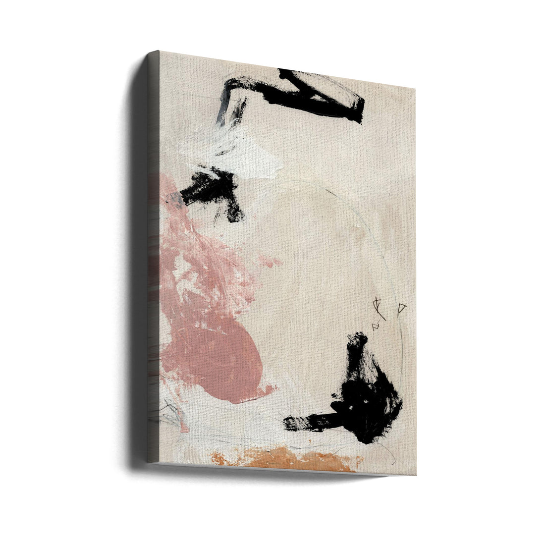 Ballet by Dan Hobday | Abstract Minimalist Painting, Large Canvas Wall Art Print | Artsy Earth