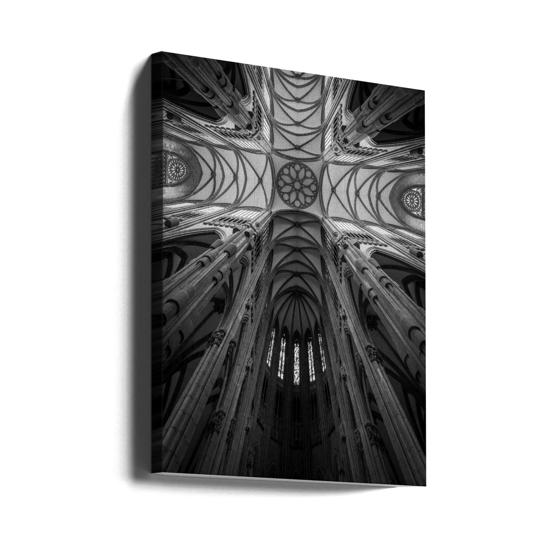 Sacred Geometry by Fernando Silveira | Gothic Cathedral Architecture, Large Canvas Wall Art Print | Artsy Earth