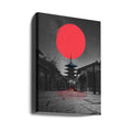 Lonely Temple by Fadil Roze | Oriental Temple Art, Large Canvas Wall Art Print | Artsy Earth