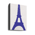 Eiffel Blue by Pictufy Studio Ii | Abstract Paris Monument, Large Canvas Wall Art Print | Artsy Earth