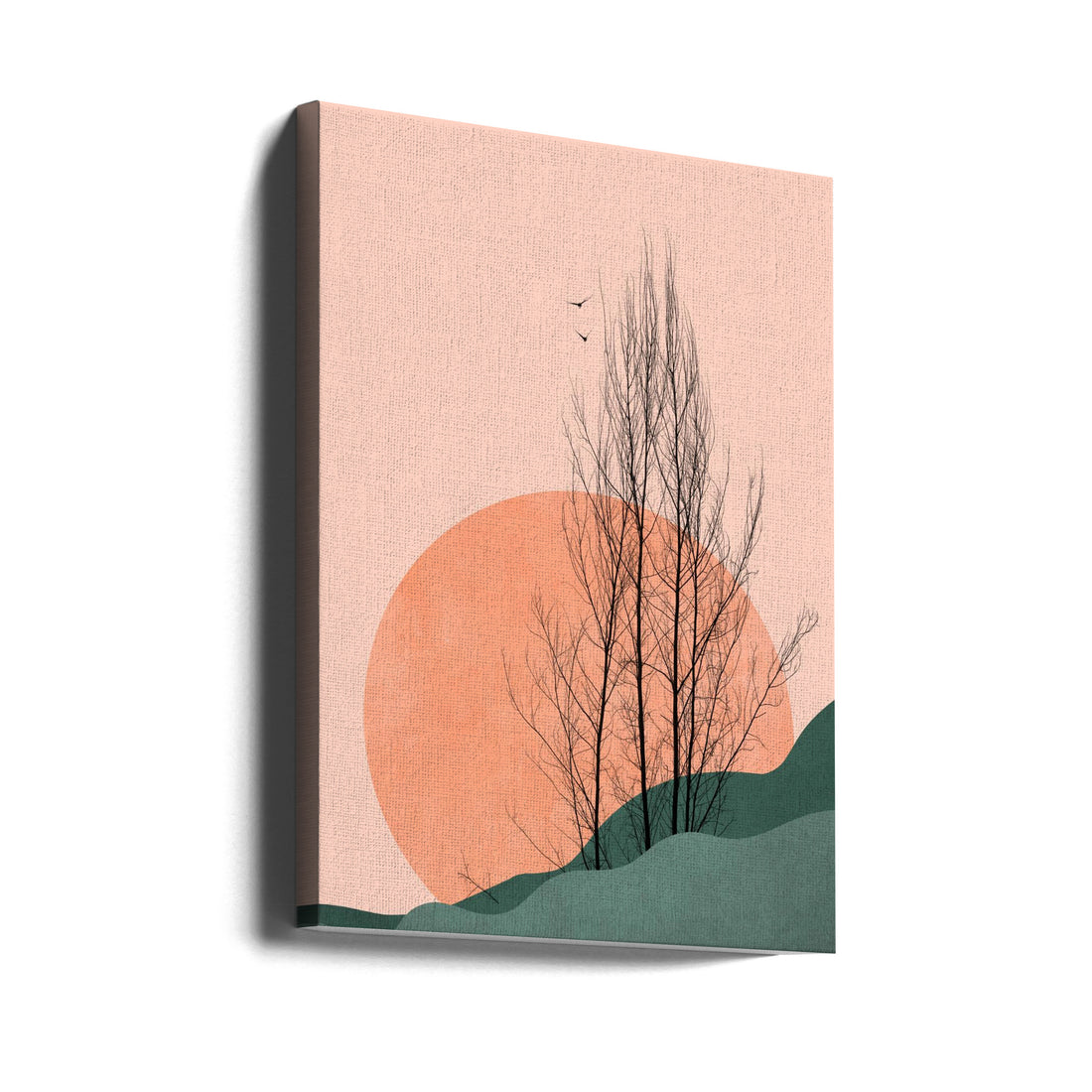 Sunset Memories by Kubistika | Tranquil Nature Landscape, Large Canvas Wall Art Print | Artsy Earth