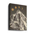 Moon Phases by Florent Bodart | Mountain Night Sky, Large Canvas Wall Art Print | Artsy Earth