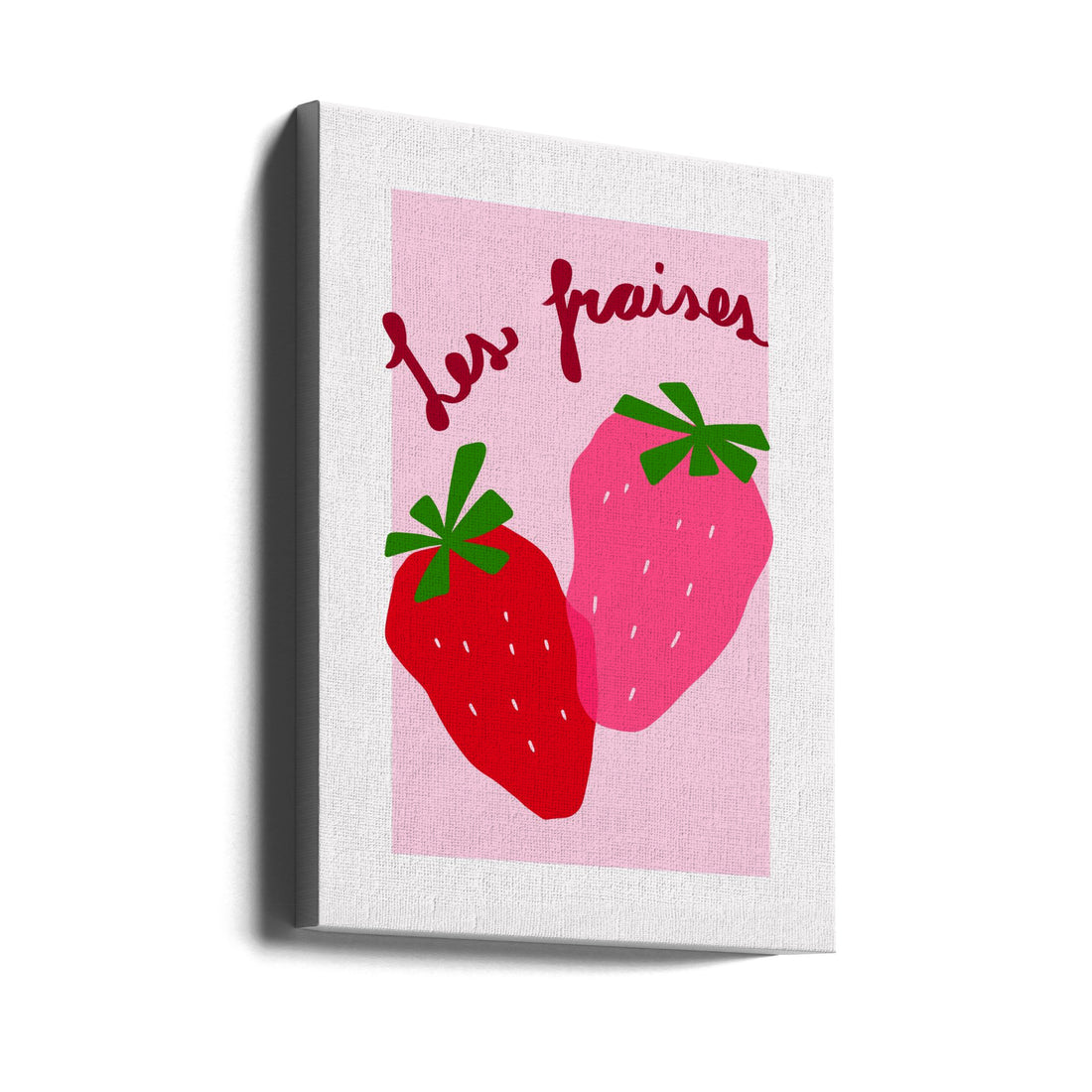 Strawberry Love by Athene Fritsch | Red Berry Poster, Large Canvas Wall Art Print | Artsy Earth