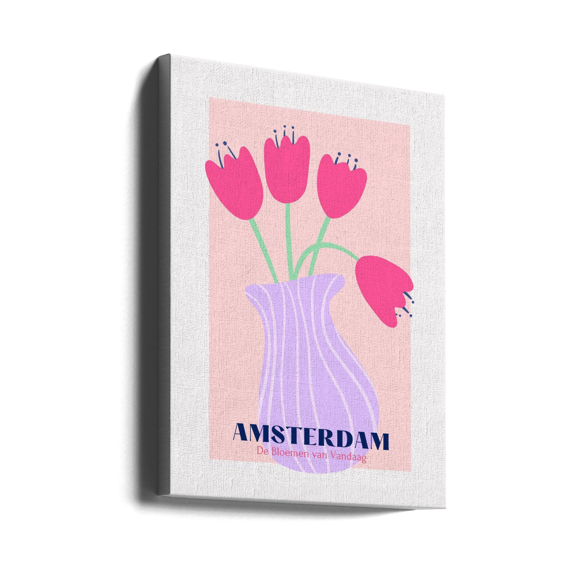 Amsterdam Tulips by Athene Fritsch | Floral Botanical Poster, Large Canvas Wall Art Print | Artsy Earth