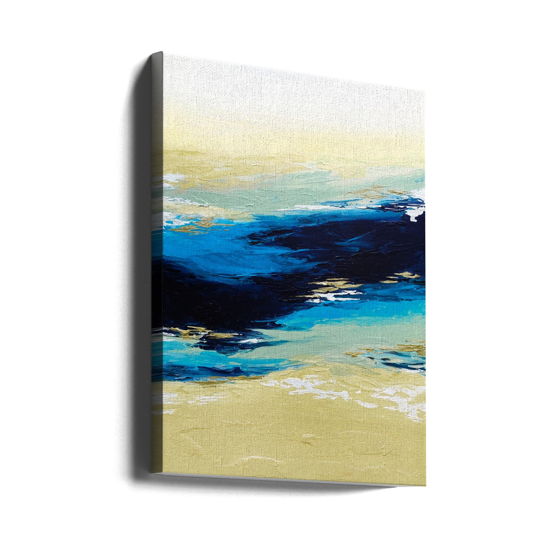 Abstract Sunset 1 by Alyson Storms | Abstract Painterly Illustration, Large Canvas Wall Art Print | Artsy Earth