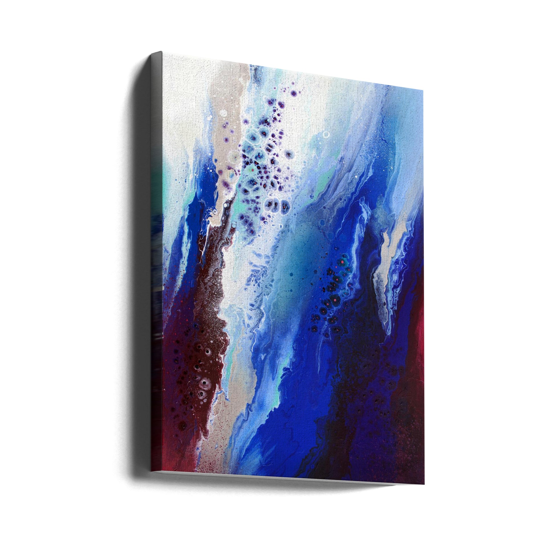 Acclivity by Alyson Storms | Abstract Painted Texture, Large Canvas Wall Art Print | Artsy Earth