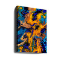 Fire and Ice by Alyson Storms | Abstract Color Painting, Large Canvas Wall Art Print | Artsy Earth