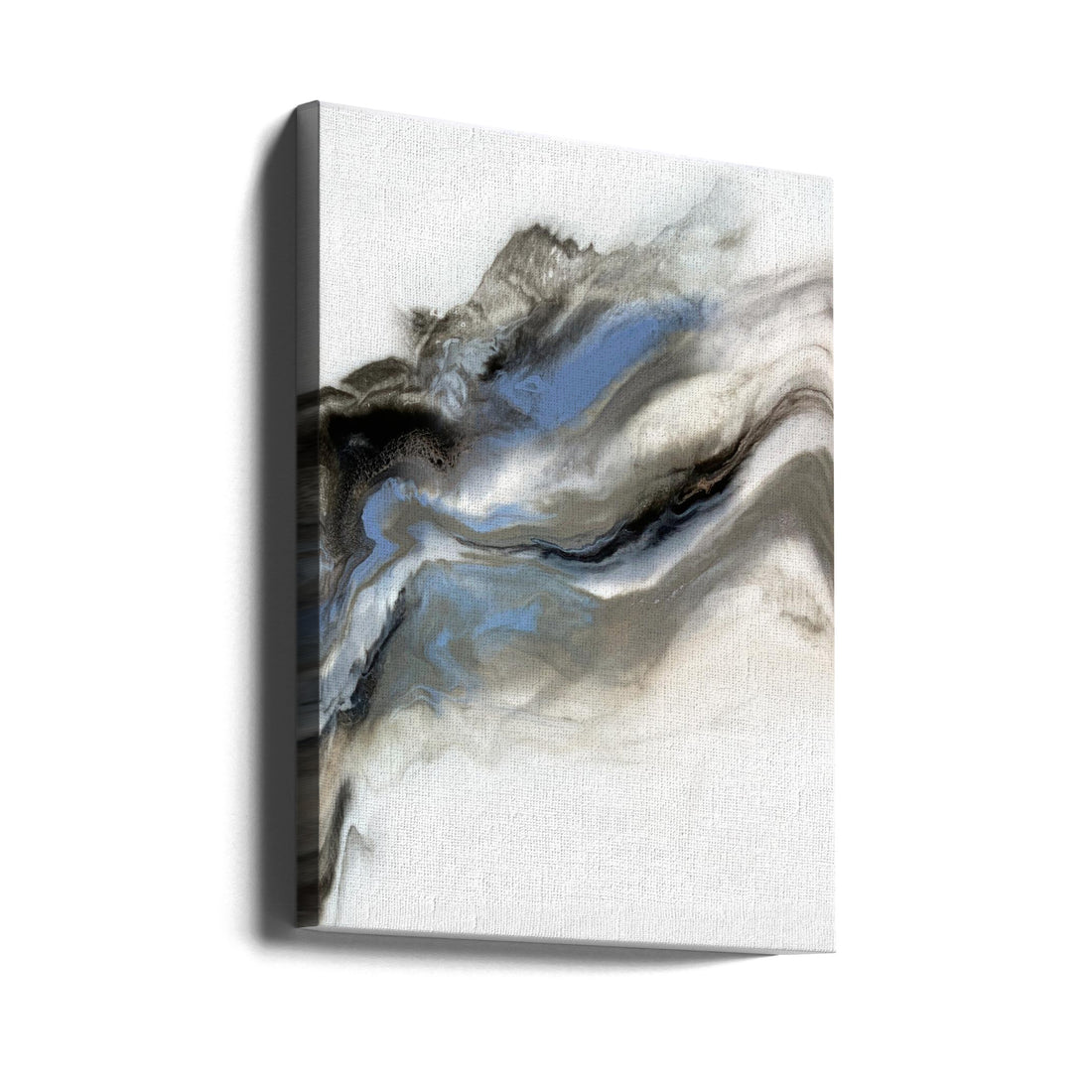 Grey Smoke 1 by Alyson Storms | Abstract Grey Painting, Large Canvas Wall Art Print | Artsy Earth