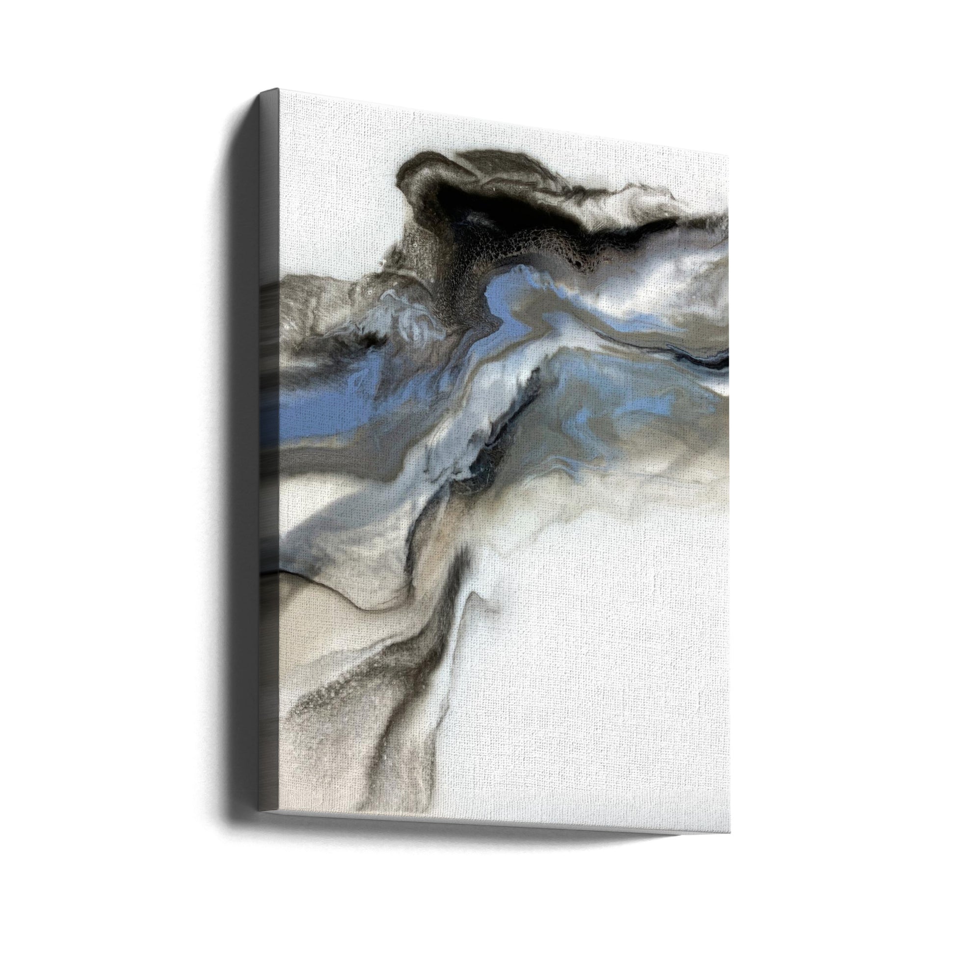 Grey Smoke 3 by Alyson Storms | Contemporary Abstract Painting, Large Canvas Wall Art Print | Artsy Earth