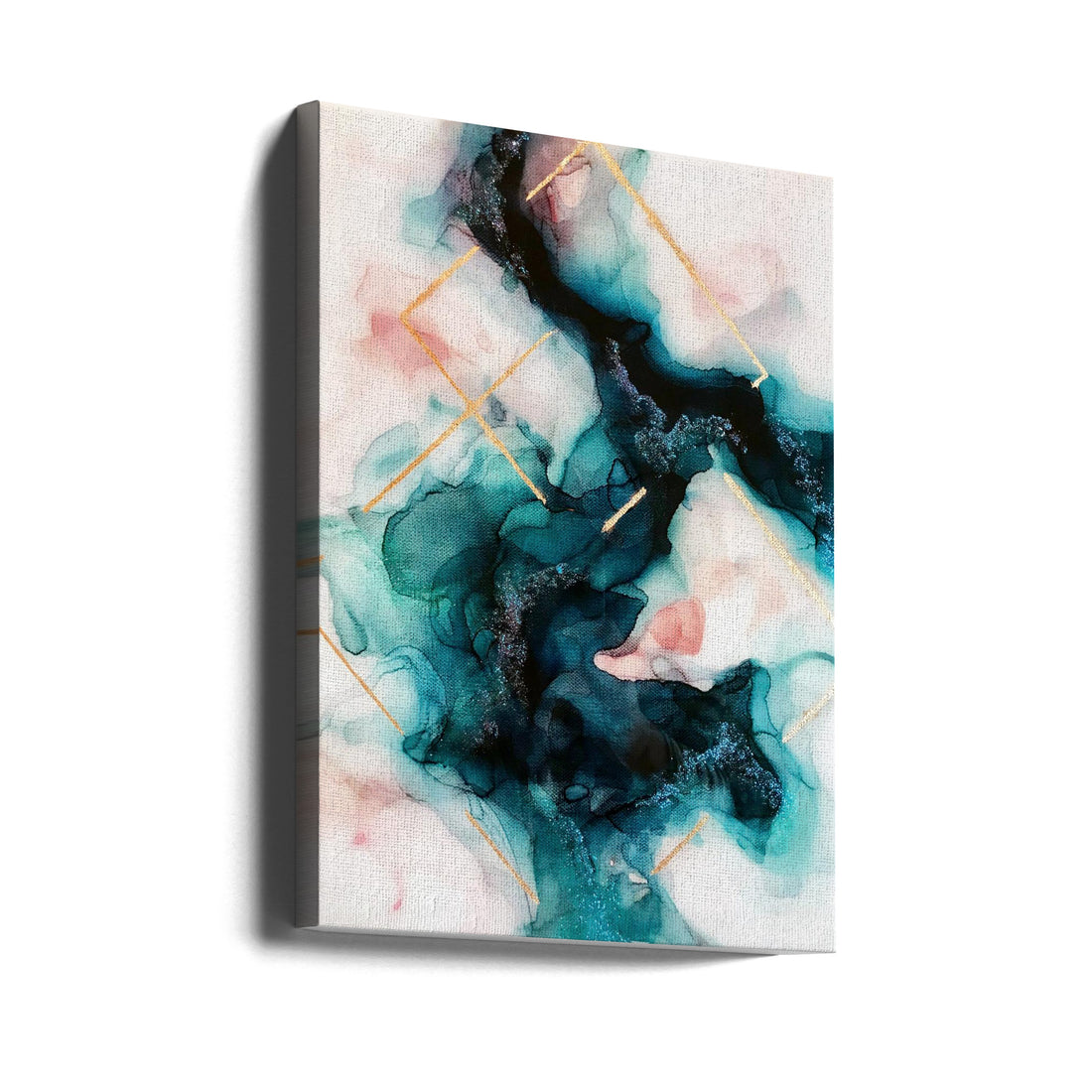 Illumination by Alyson Storms | Abstract Paint Texture, Large Canvas Wall Art Print | Artsy Earth