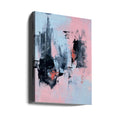 Pink and Grey Abstract by Alyson Storms | Abstract Acrylic Painting, Large Canvas Wall Art Print | Artsy Earth