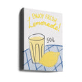 Fresh Lemonade by Athene Fritsch | Citrus Drink Menu, Large Canvas Wall Art Print | Artsy Earth