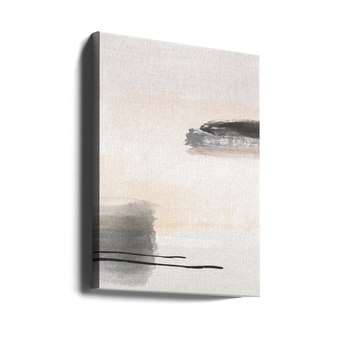 Abstract Neutral Strokes by Sally Ann Moss | Abstract Brush Strokes, Large Canvas Wall Art Print | Artsy Earth