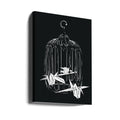 Origami Birds by Jay Stanley | Black And White Origami, Large Canvas Wall Art Print | Artsy Earth