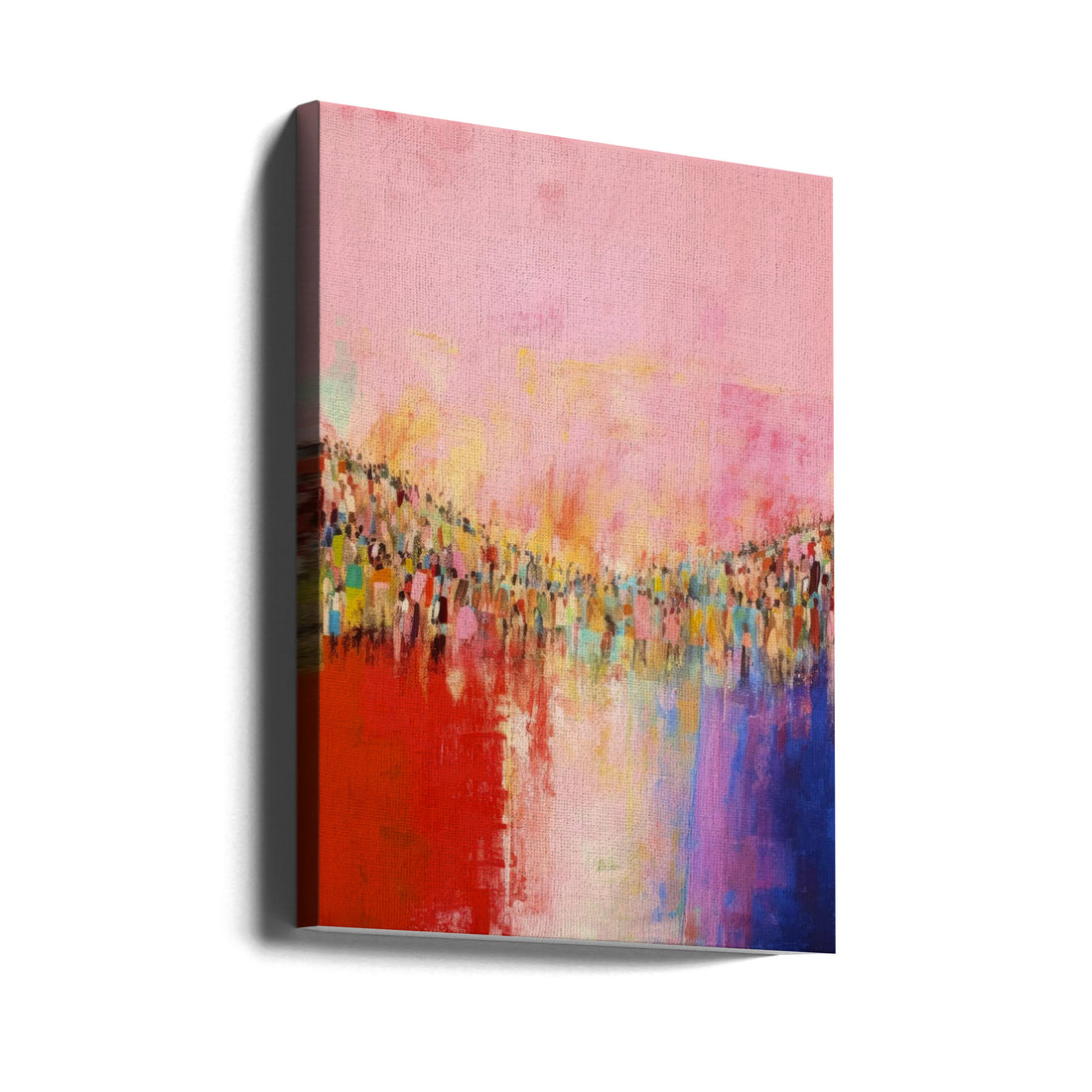 The Love In Us No 2 by Treechild | Abstract Human Love, Large Canvas Wall Art Print | Artsy Earth