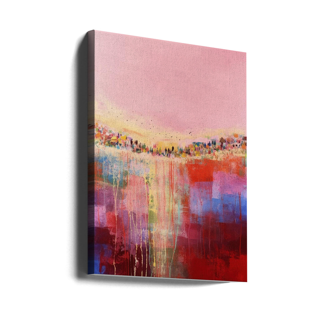 The Love In Us No 4 by Treechild | Abstract Human Love, Large Canvas Wall Art Print | Artsy Earth