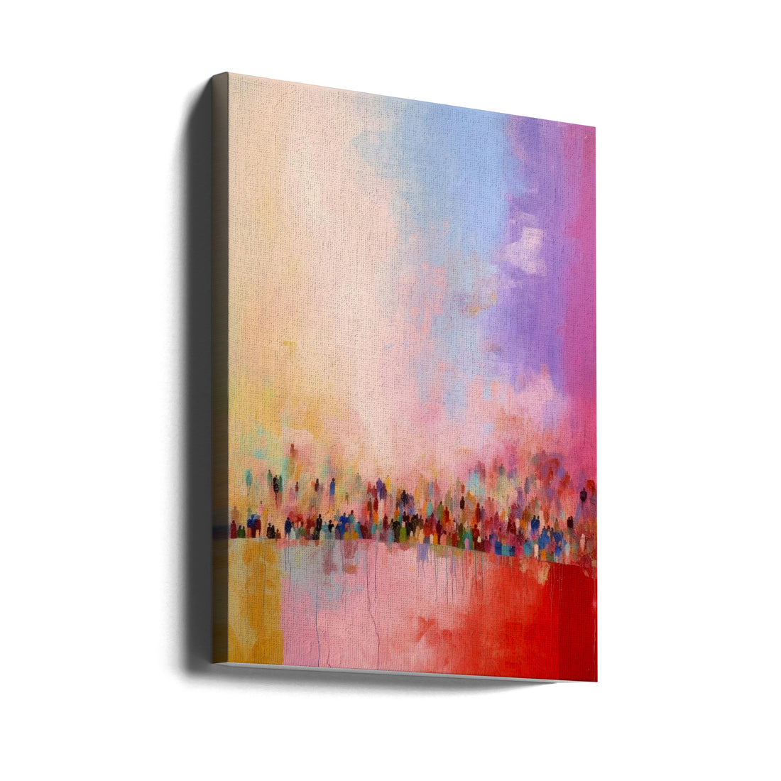 The Love In Us by Treechild | Abstract Love Painting, Large Canvas Wall Art Print | Artsy Earth