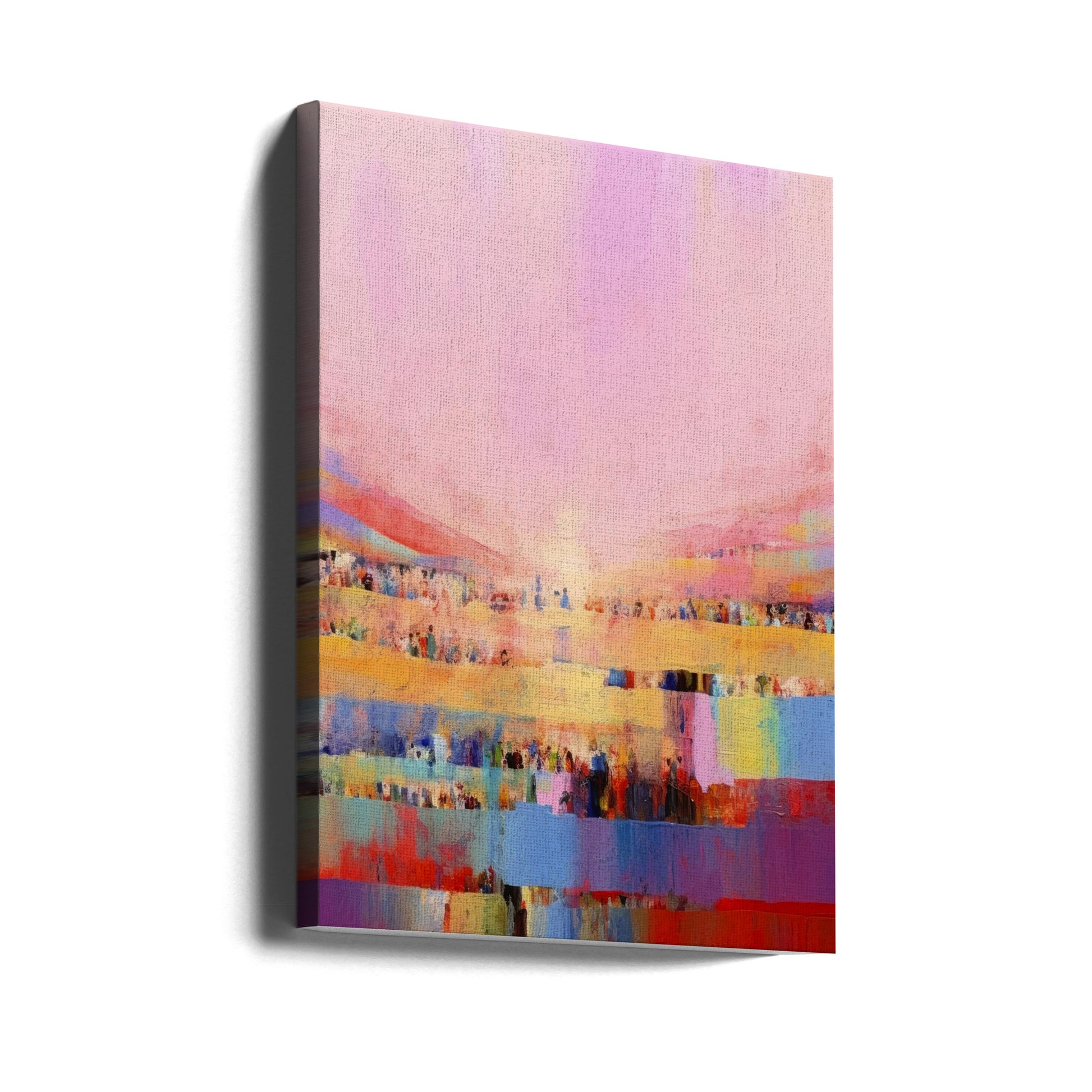 The Love In Us by Treechild | Colorful Abstract Love, Large Canvas Wall Art Print | Artsy Earth