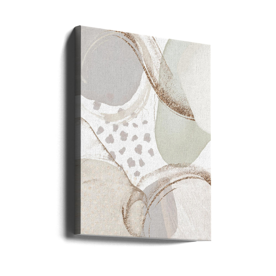 Smooth Neutral by Sally Ann Moss | Modern Abstract Artwork, Large Canvas Wall Art Print | Artsy Earth