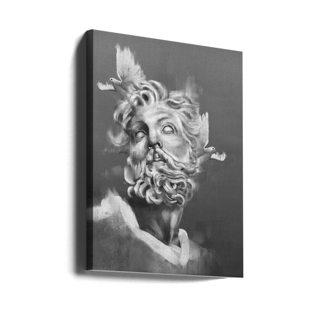 Monument of You by Gabriella Roberg | Painted Portrait Statue, Large Canvas Wall Art Print | Artsy Earth