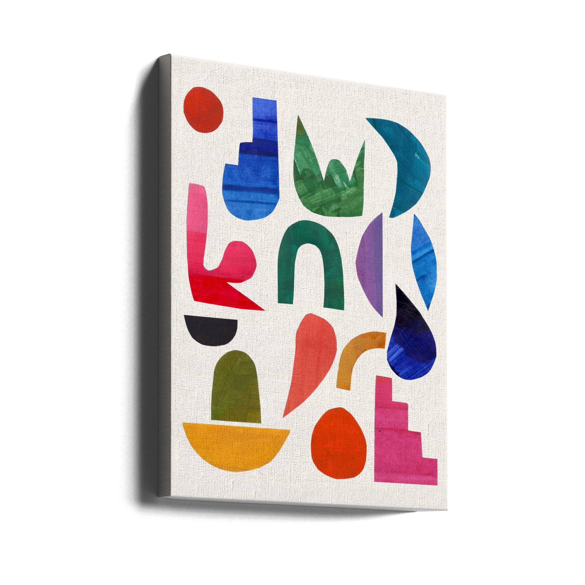 Toy Box by Ejaaz Haniff | Colorful Geometric Patterns, Large Canvas Wall Art Print | Artsy Earth