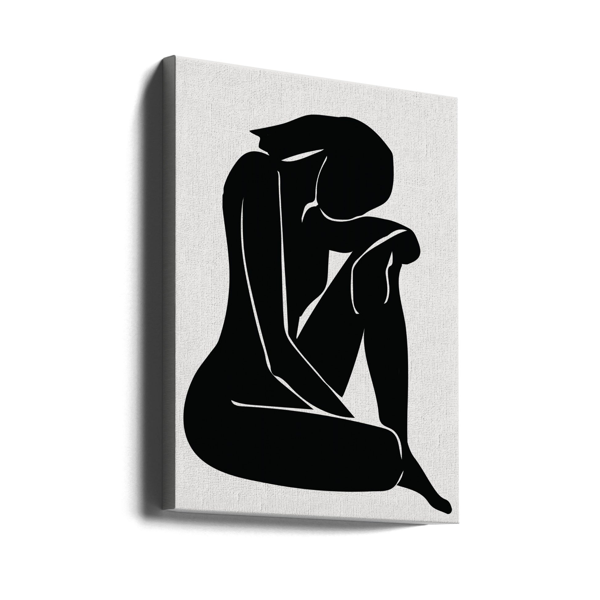 Henri Matisse Woman by Jay Stanley | Abstract Figurative Illustration, Large Canvas Wall Art Print | Artsy Earth