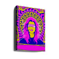 70's Woman Series #1 by Jay Stanley | Vibrant Abstract Design, Large Canvas Wall Art Print | Artsy Earth