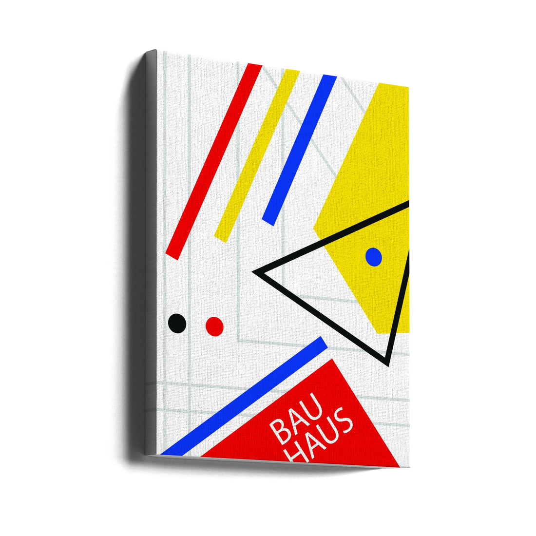 Bauhaus Series #1 by Jay Stanley | Geometric Abstract Design, Large Canvas Wall Art Print | Artsy Earth