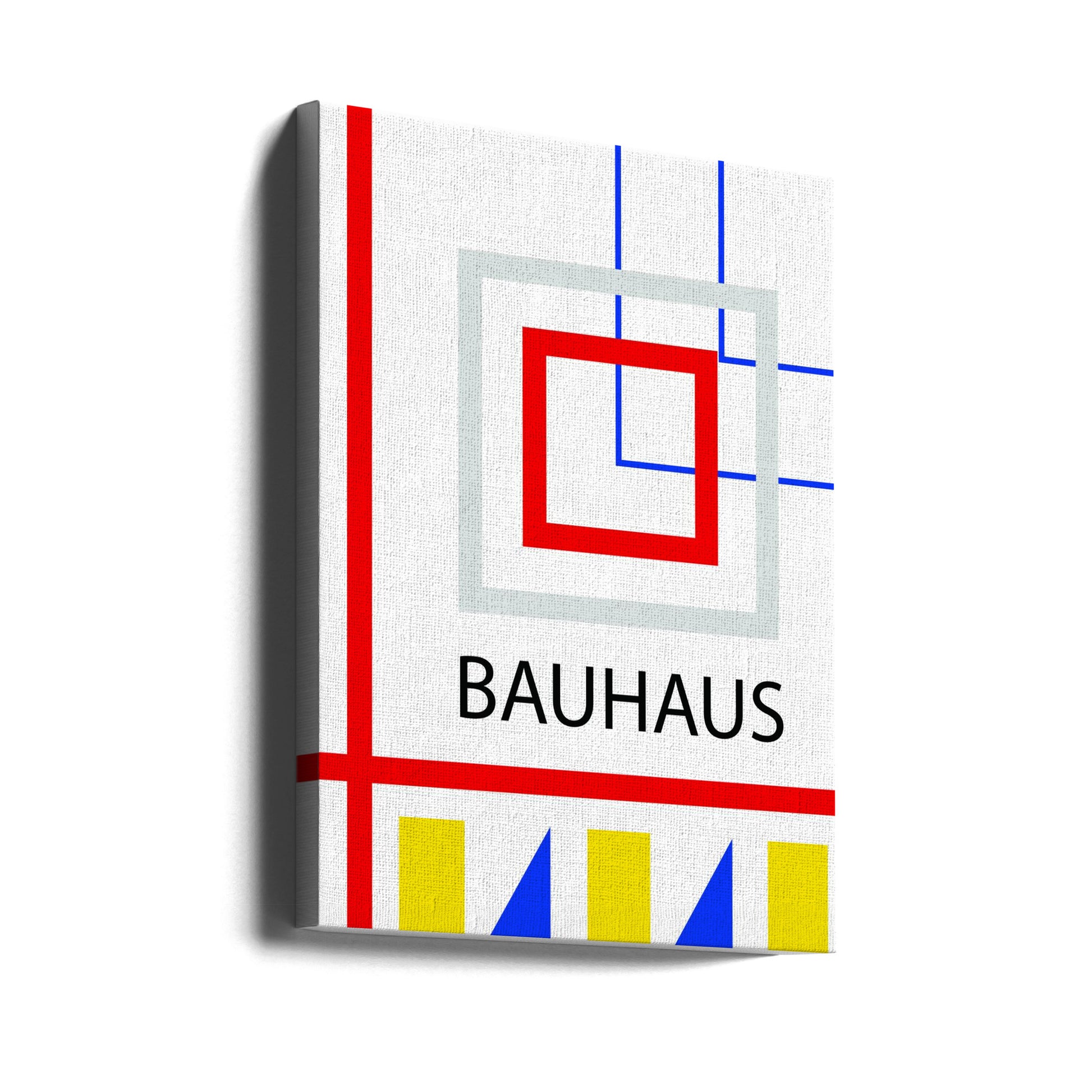 Bauhaus Series #3 by Jay Stanley | Geometric Abstract Design, Large Canvas Wall Art Print | Artsy Earth