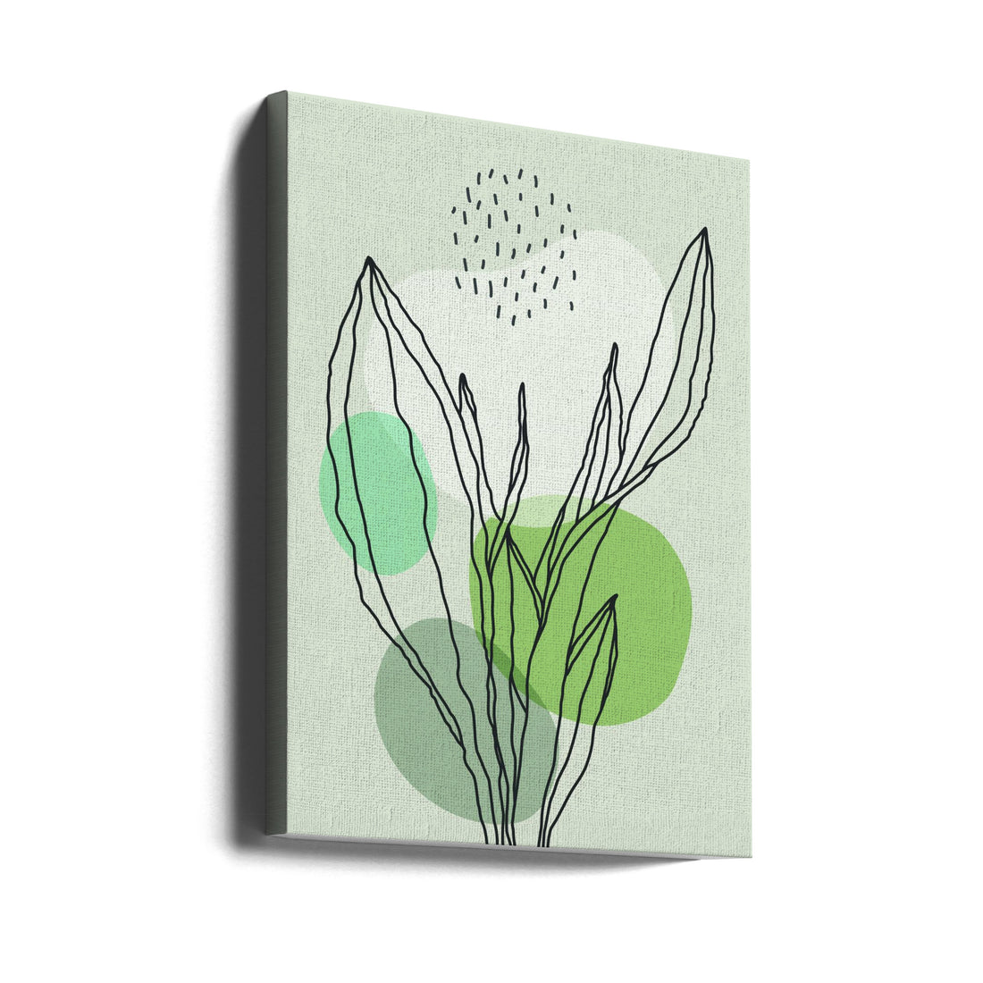 Color Abstract Plants by Jay Stanley | Botanical Line Art, Large Canvas Wall Art Print | Artsy Earth