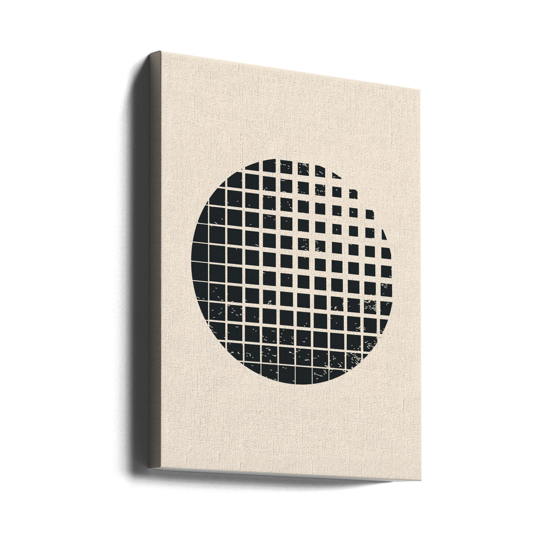 Minimal Halftone Shapes by Jay Stanley | Geometric Abstract Pattern, Large Canvas Wall Art Print | Artsy Earth