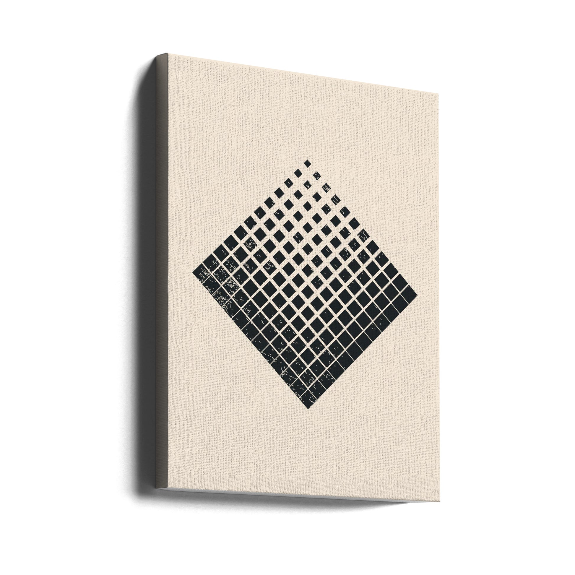 Minimal Halftone Shapes by Jay Stanley | Geometric Abstract Pattern, Large Canvas Wall Art Print | Artsy Earth