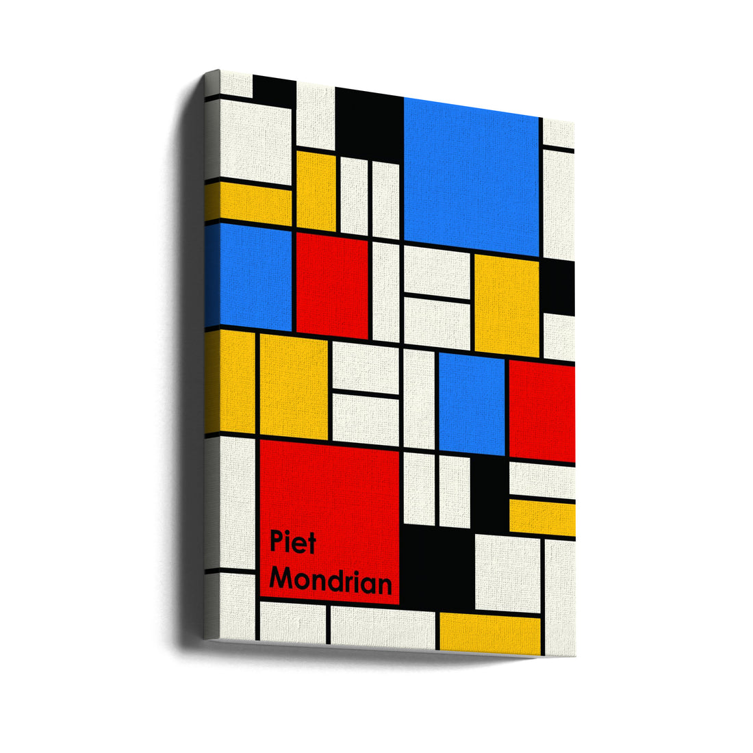 Piet Mondrian by Jay Stanley | Abstract Geometric Art, Large Canvas Wall Art Print | Artsy Earth