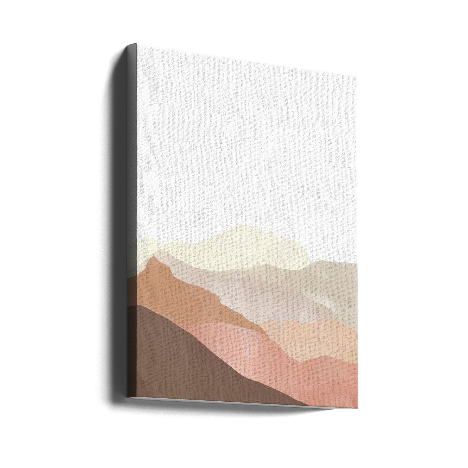 Mountain Landscape by Melloi Art Prints | Abstract Mountain Landscape, Large Canvas Wall Art Print | Artsy Earth