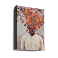 Bright Bloom by Frank Moth | Floral Portrait Surrealism, Large Canvas Wall Art Print | Artsy Earth