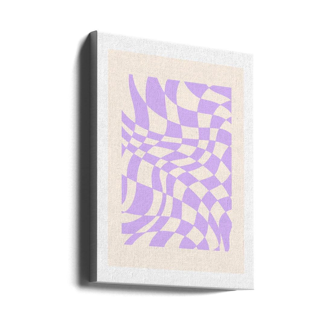 Purple abstract pattern by Rikke Løndager Boisen | Geometric Line Design, Large Canvas Wall Art Print | Artsy Earth