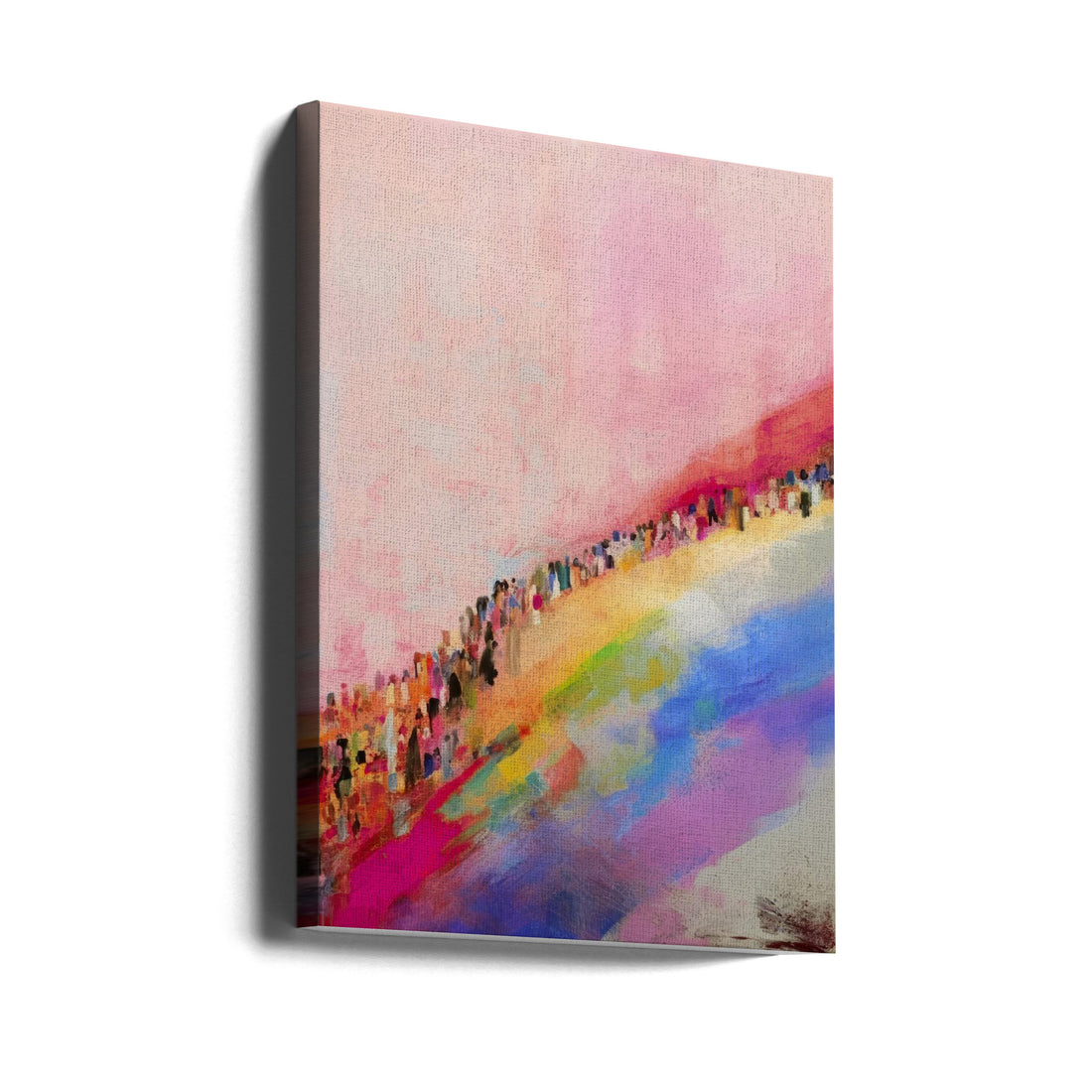 The Love In Us by Treechild | Abstract Love Art, Large Canvas Wall Art Print | Artsy Earth