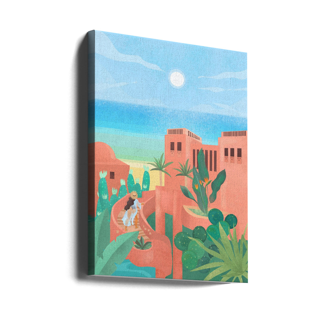 Canary Islands by Petra Lizde | Tropical Island Paradise, Large Canvas Wall Art Print | Artsy Earth