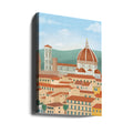 Florence Italy by Petra Lizde | Historical Architecture Tourism, Large Canvas Wall Art Print | Artsy Earth