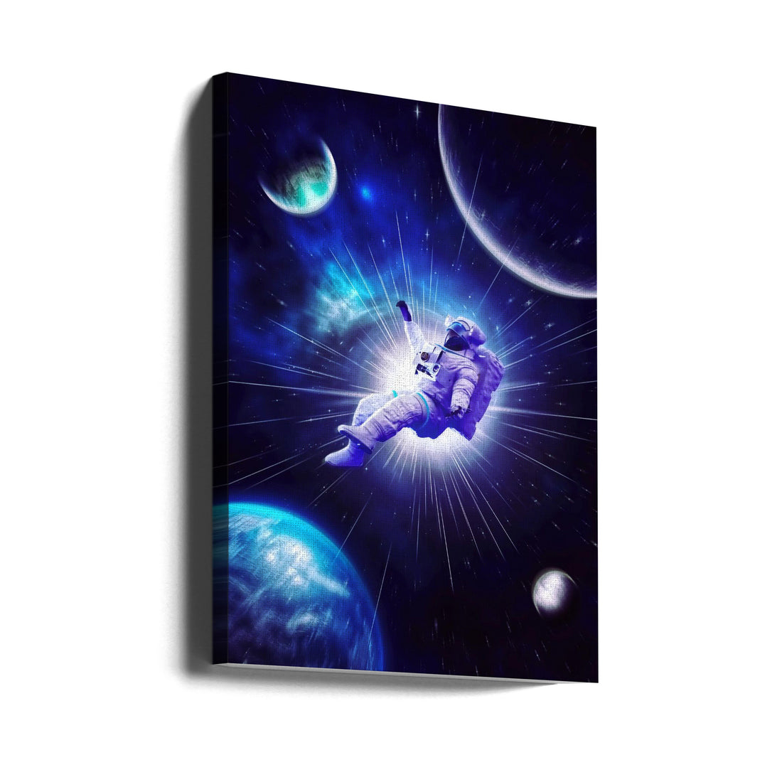 Astro Travel by Ritvik Takkar | Space Galaxy Universe, Large Canvas Wall Art Print | Artsy Earth