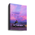 Chasing Paradise by Ritvik Takkar | Tropical Car Aesthetic, Large Canvas Wall Art Print | Artsy Earth