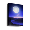 Moon Date by Ritvik Takkar | Starry Night Sky, Large Canvas Wall Art Print | Artsy Earth