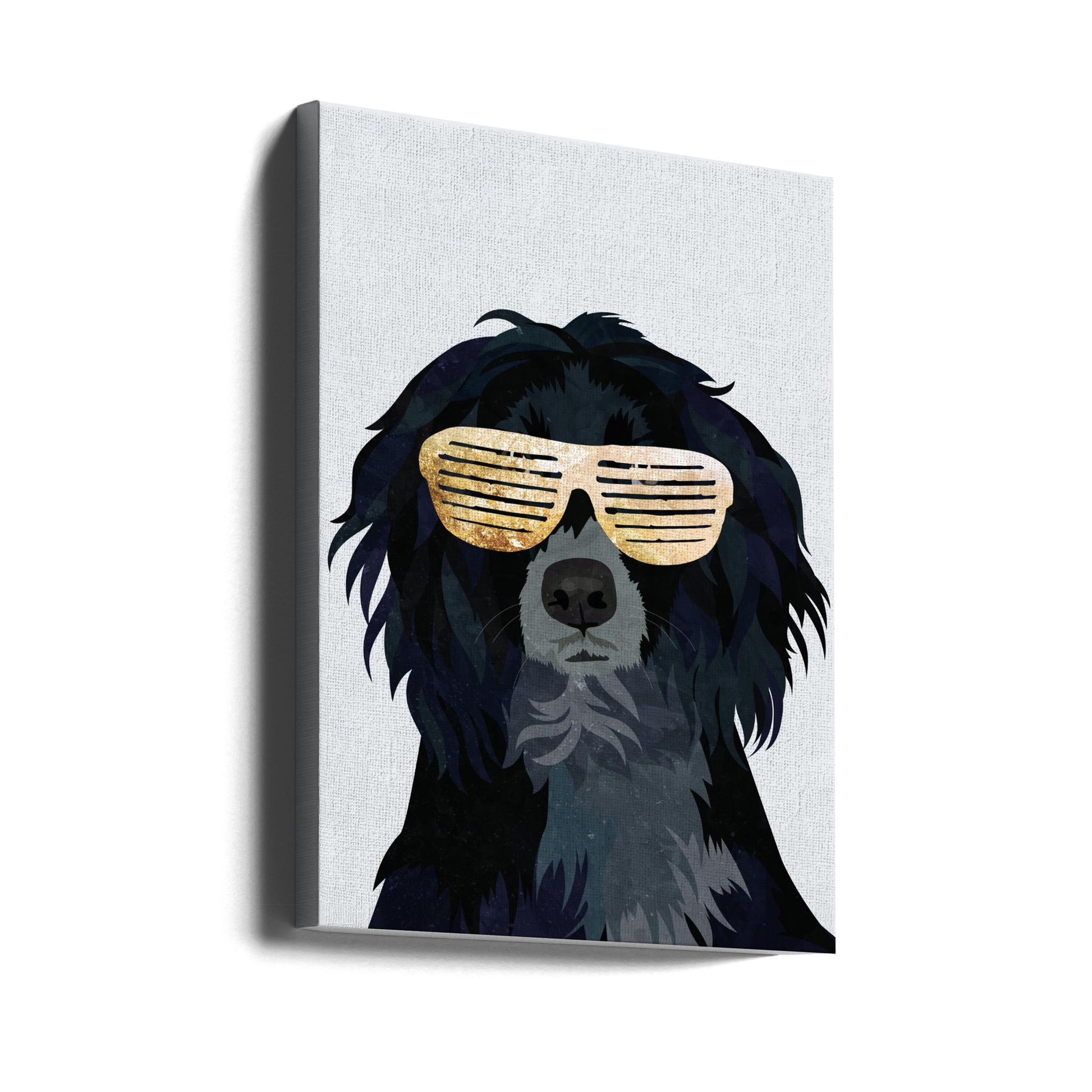 Hiphop Cockerspaniel by Sarah Manovski | Cool Pet Character, Large Canvas Wall Art Print | Artsy Earth